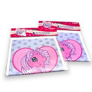Vintage 2003 My Little Pony American Greetings Party Treat Bags Lot x 2 NIB